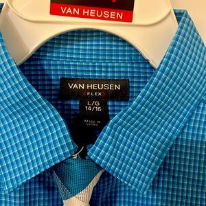 Van Heusen boys size large dress shirt NWT